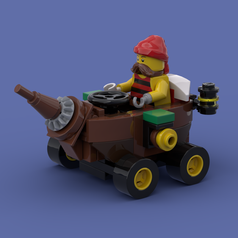 Lego Mario Kart - Landship