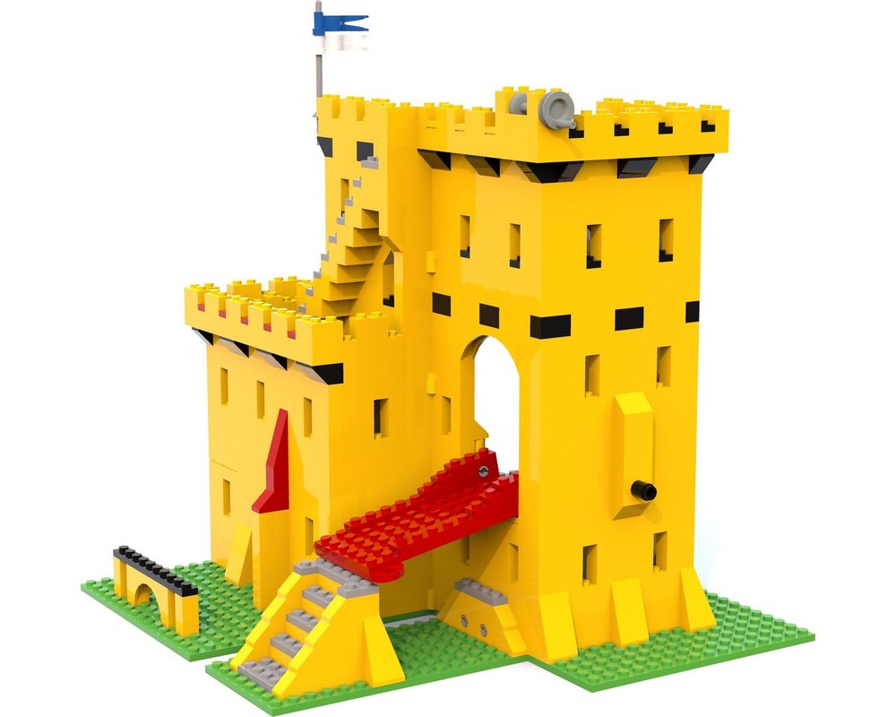 Lego 375-2 Classic Yellow Castle MOC #8