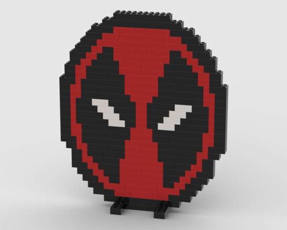 Lego Deadpool Plaque