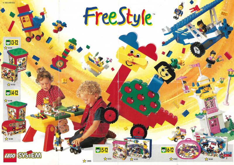 Lego 1995 Mini FreeStyle European (4.100.049-EU)