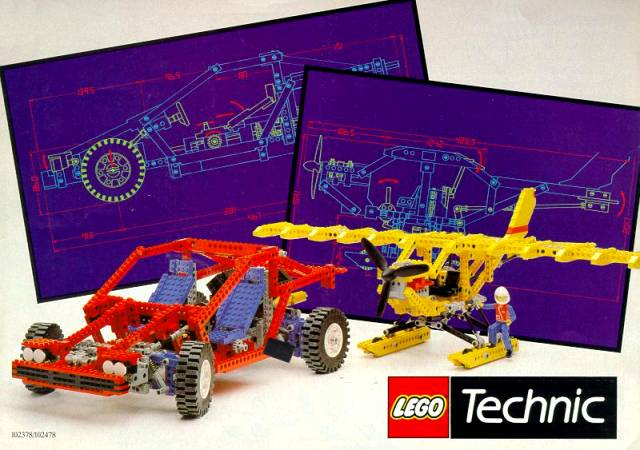 Lego 1988 Medium Technic European (102378/102478-EU III (UK/F/NL/B))