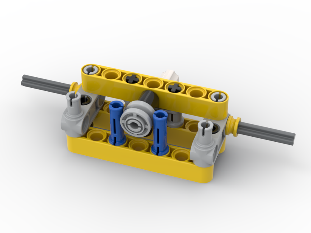 Lego Scotch Yoke Steering System