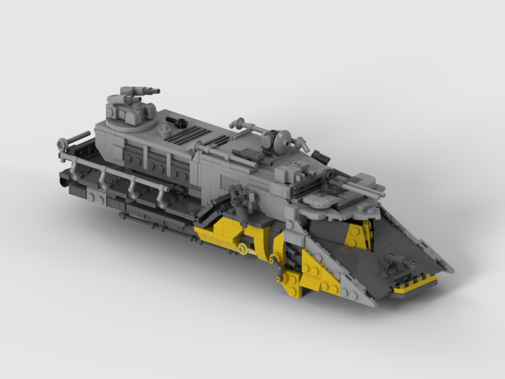 Lego Avatar 2 RDA MAGLEV train V2