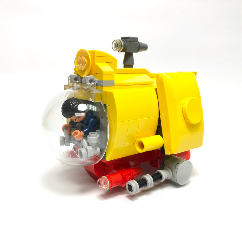 Lego Slug Mariner Minifig-scale Moc