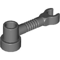 Lego Bar 1 x 3 [Clip / Anti-Stud] / Dark Bluish Gray