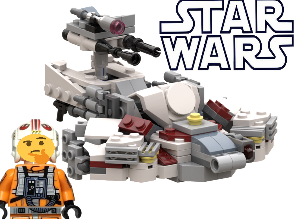 Lego Lukes Mechspeeder Alt-MOC #75390