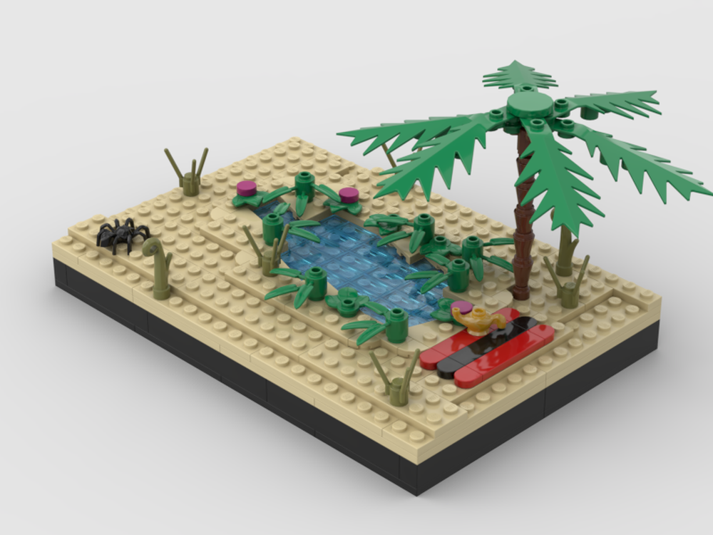 Lego Desert Oasis