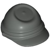 Lego Hat / Kepi / Cavalry Cap / Dark Gray