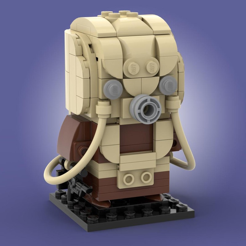 Lego Zuckuss Bounty Hunter from The Empire Strikes Back Brickheadz