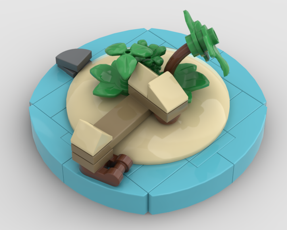 Lego Micro tropical island