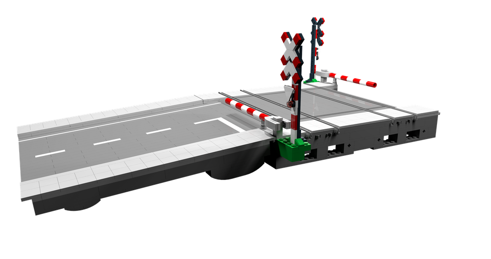 Lego Moduverse Level Crossing