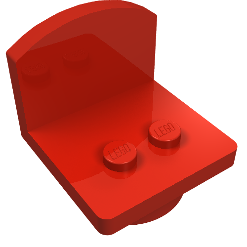 Lego Fabuland, Chair / Red