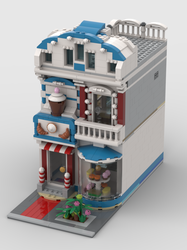 Lego Candy Shop Mini-Modularbuilding