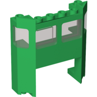 Lego Train Front with 1 x 4 x 2 Cutout