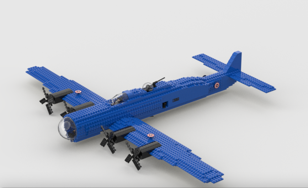 Lego B-17 Flying Fortress Minifigure scale