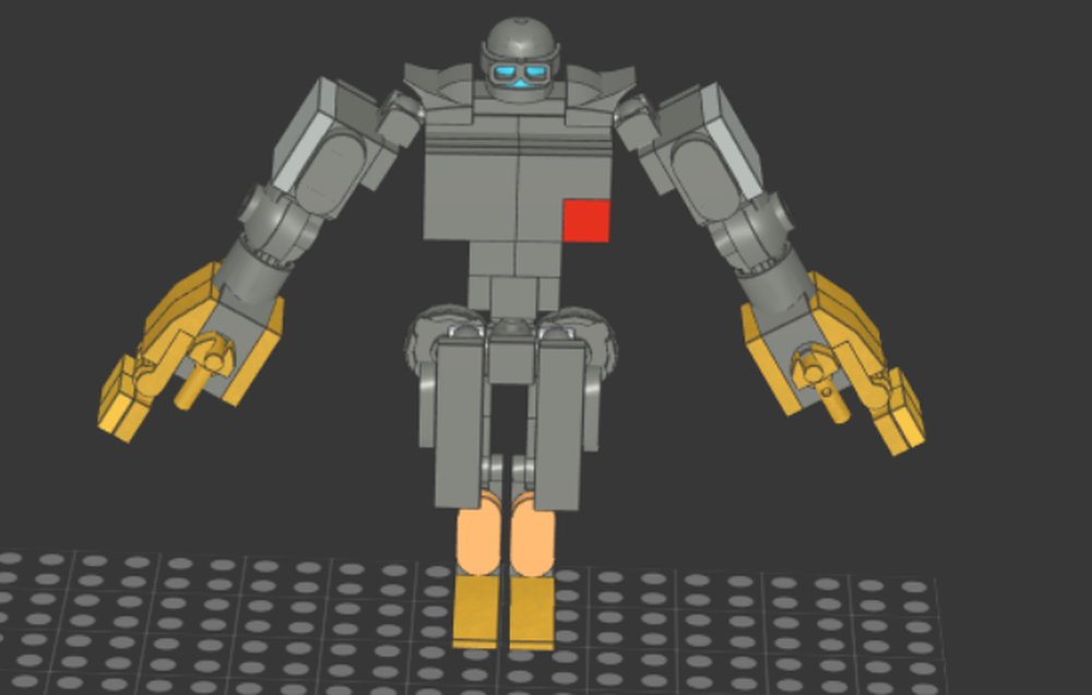 Lego reel steel v2