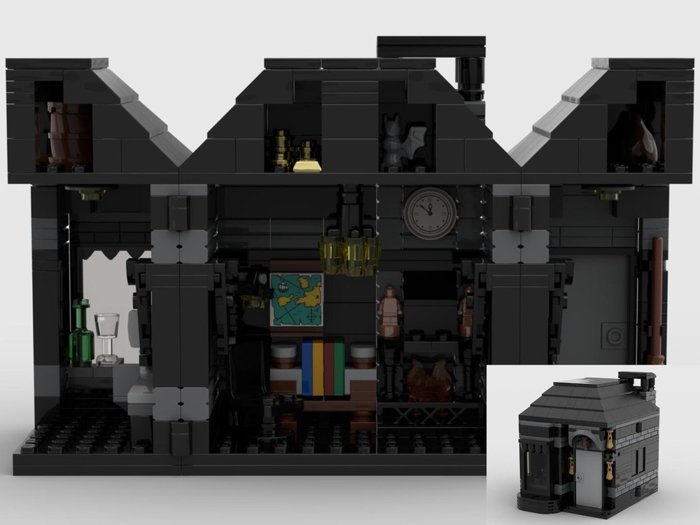 Lego A Wizard's Home