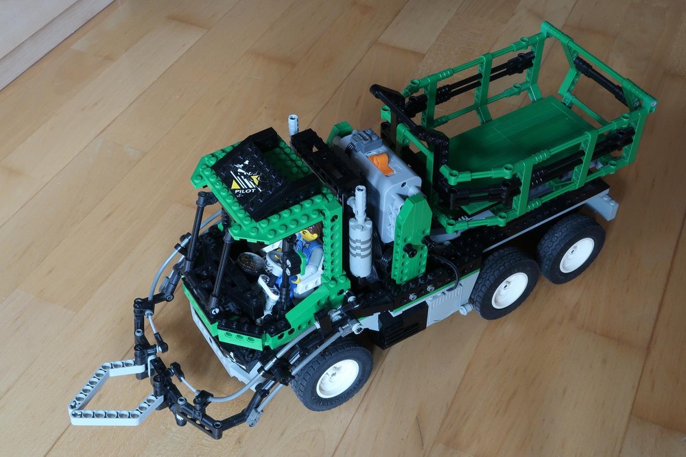 Lego 8479 Barcode Truck Full RC with SBrick