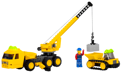 Lego Outrigger Construction Crane