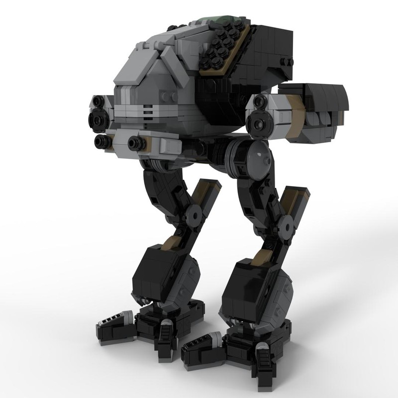 Lego Vulture/Mad Dog OmniMech (Black/Grey)