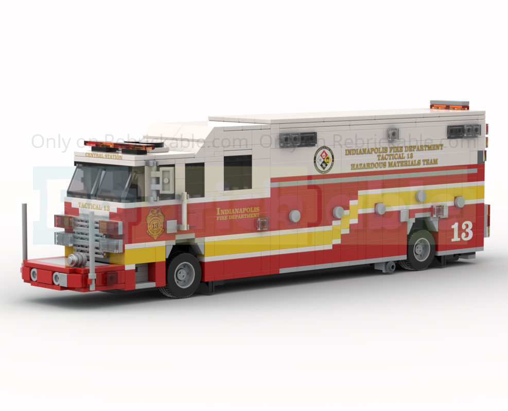 Lego 2011 Pierce Arrow XT HazMat Indianapolis