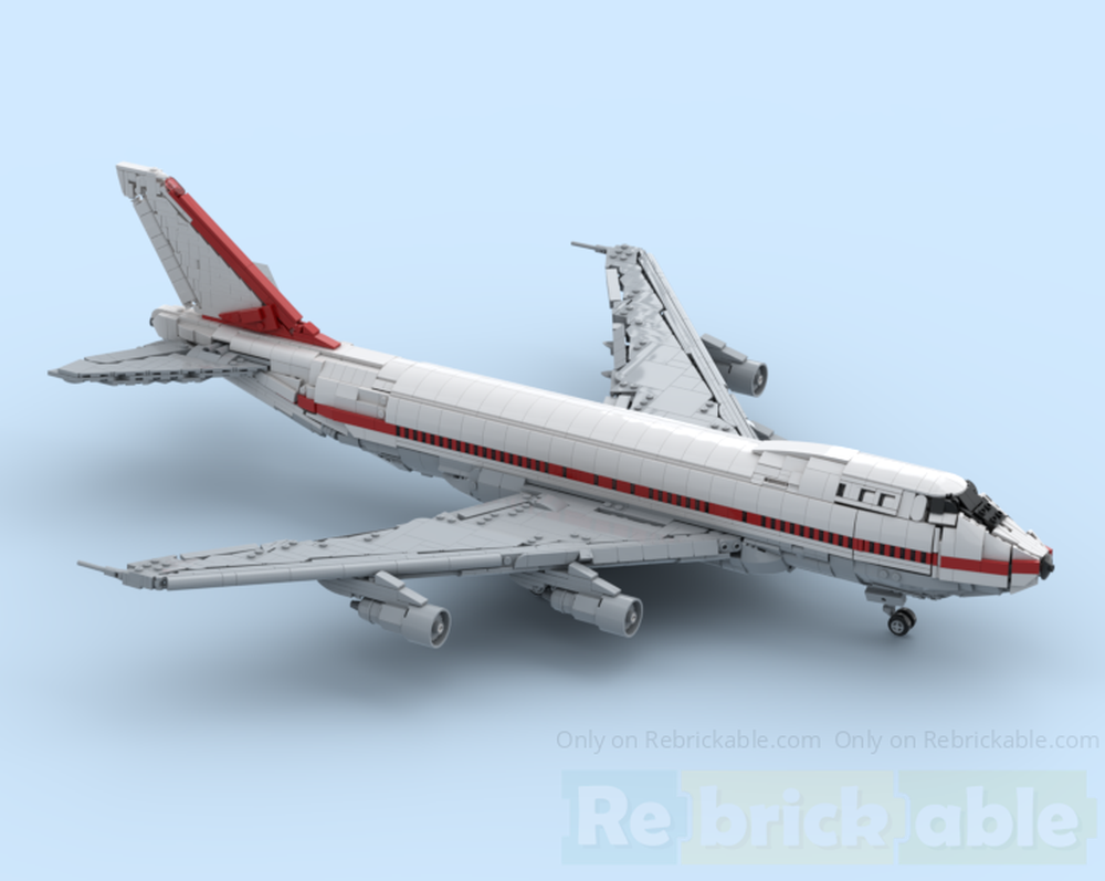 Lego First Boeing 747-100 (factory livery)