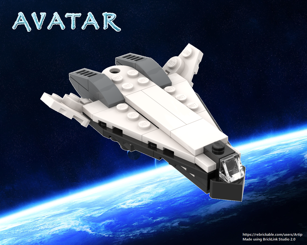 Lego Avatar - Valkyrie Shuttle (UCS Venator Scale)