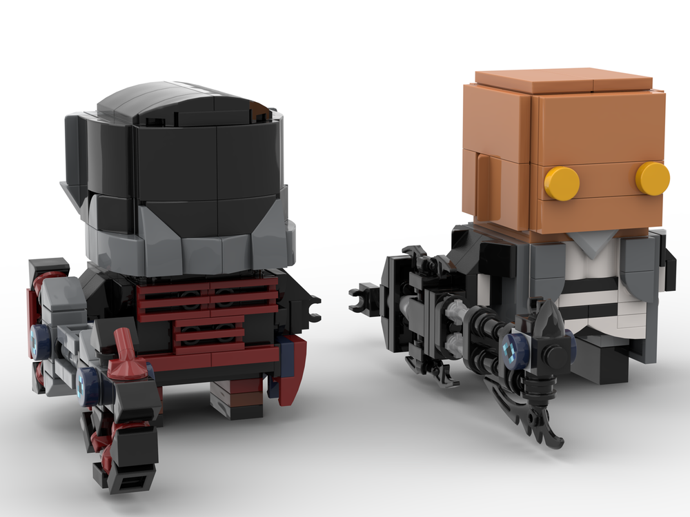 Lego Vanitas & Xehanort (Brickheadz)