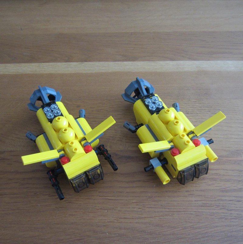 Lego 4888 Submarine Delta 01B-C