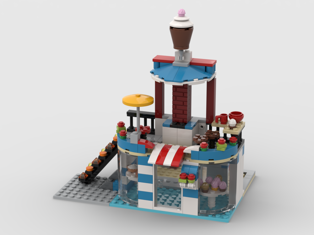 Lego 31077 Bakery Alternative Build