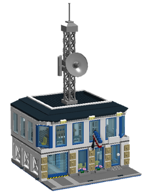 Lego (x) - MODULAR POLICE STATION NEW - LEGO CITY - 60141