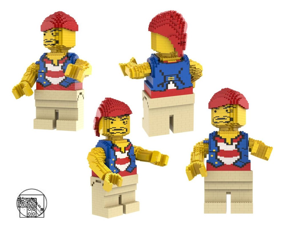 Lego Maxi Figure short pirate