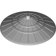 Lego Hat, Conical Asian Style / Light Bluish Gray