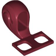 Lego Minifig Hipwear Tail, Fluffy Squirl / Dark Red