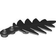 Lego Plant, Palm Leaf Small / Black