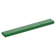 Lego Tile 1 x 8 with Groove / Green