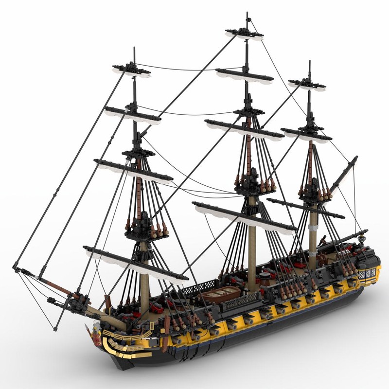 Lego HMS Romulus