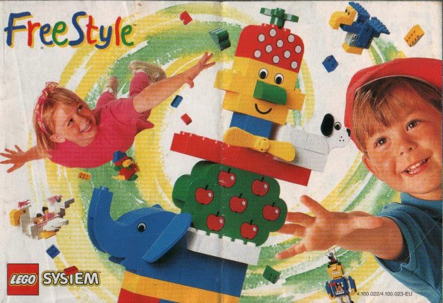 Lego 1995 Medium FreeStyle European (4.100.022/4.100.023 EU)