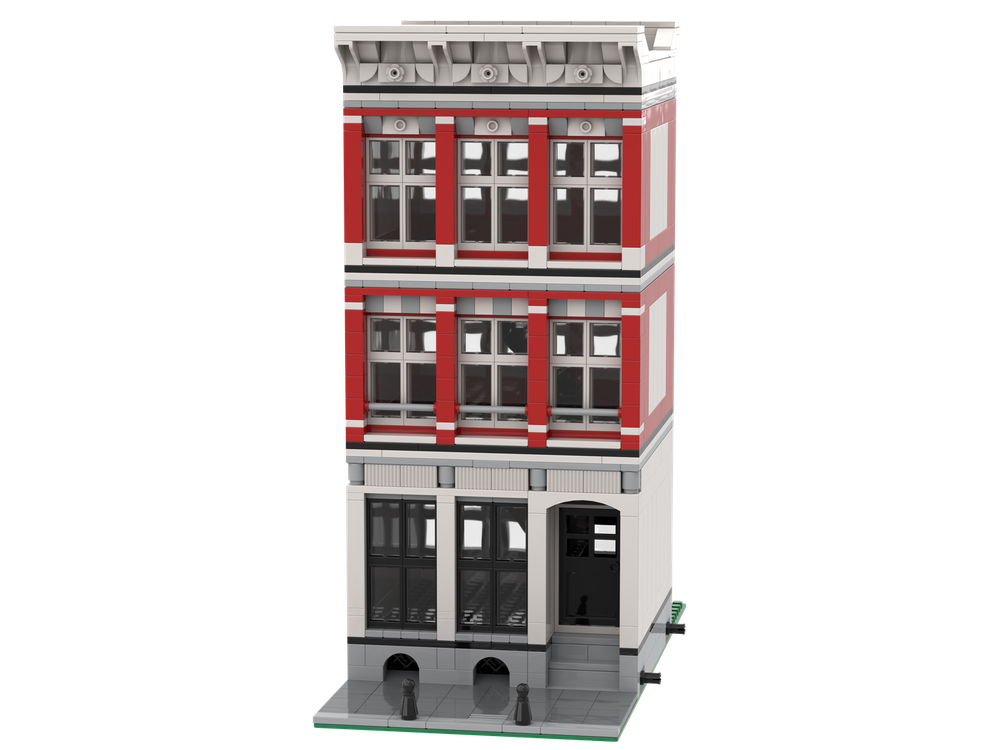 Lego Affordable Modular Building - Amsterdam Canal House Nr 2