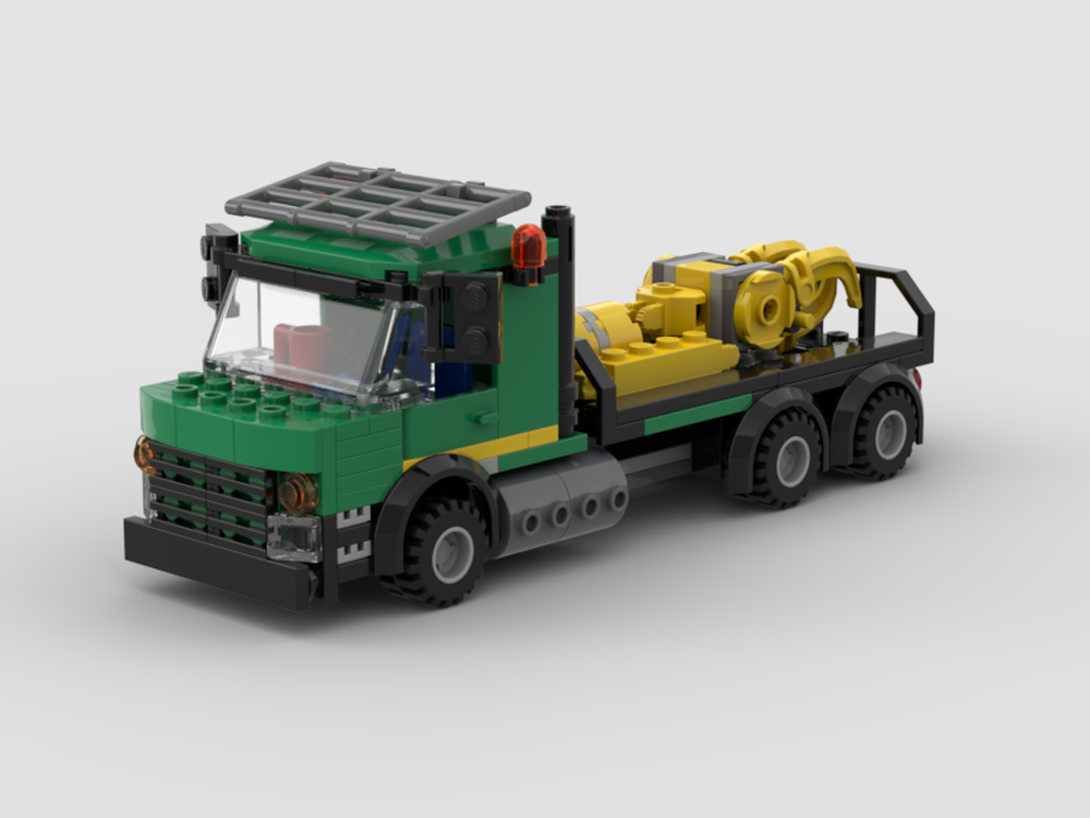 Lego Alternate Short Nose Logging Truck