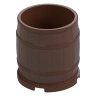 Lego Barrel 4 x 4 x 3.5 / Brown