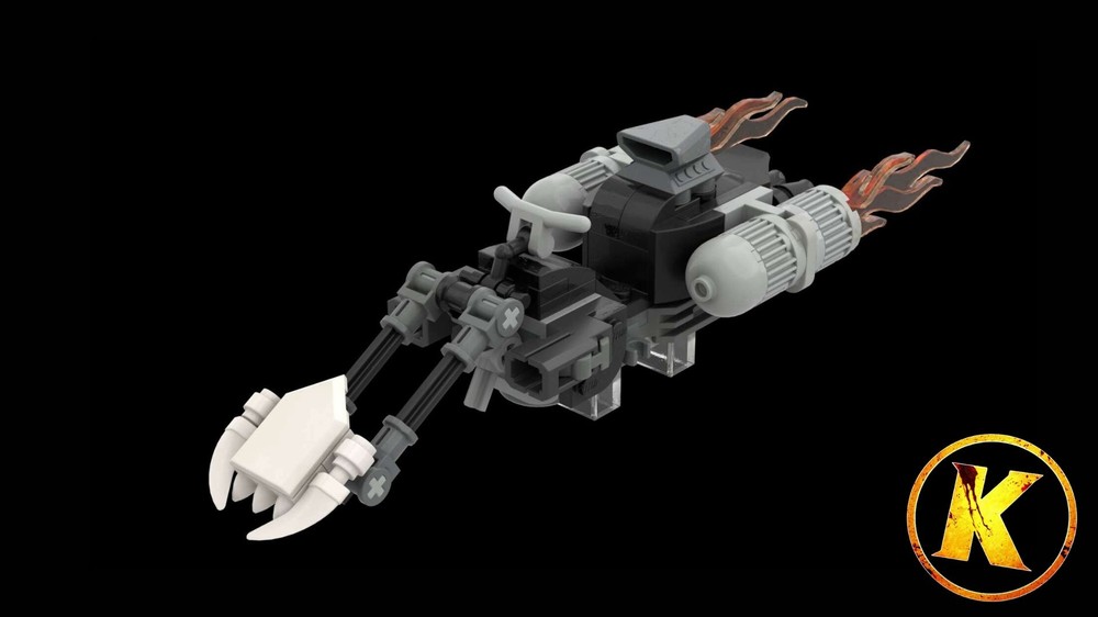 Lego Lobo’s Bike (DC MOC)