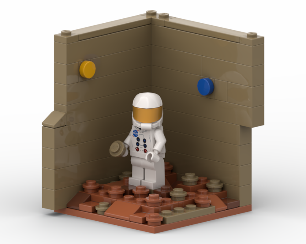 Lego Mars minifigure habitat
