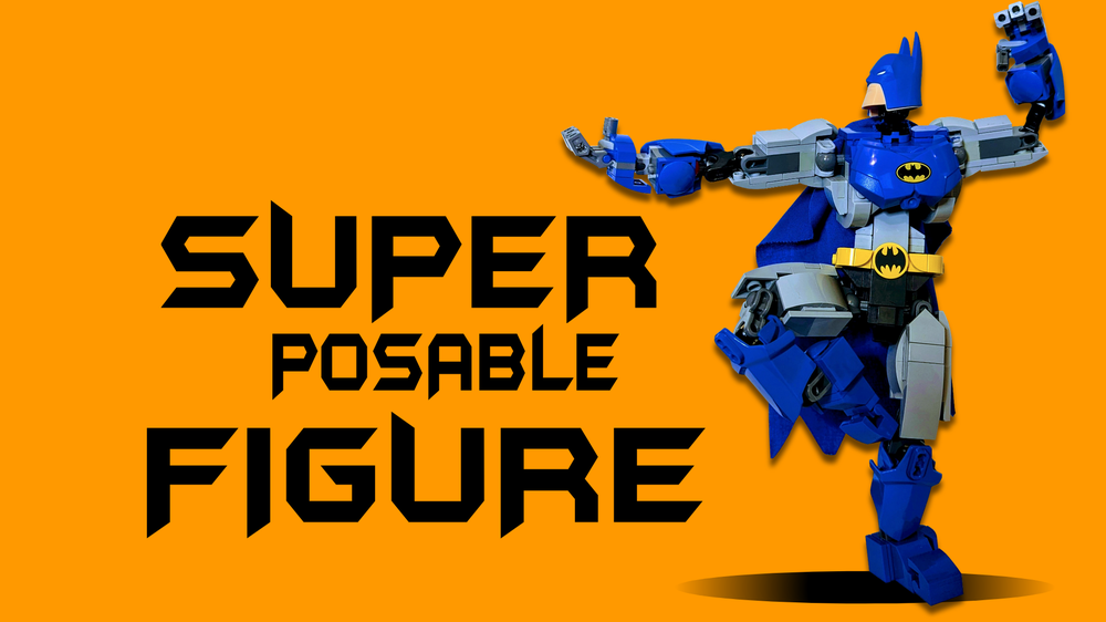 Lego Super Posable 10" Figure (The Dark Knight)
