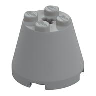 Lego Cone 3 x 3 x 2 / Light Bluish Gray