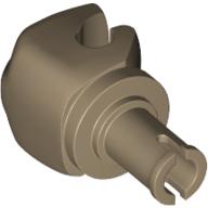 Lego Hand Troll, Left with Technic Pin / Dark Tan