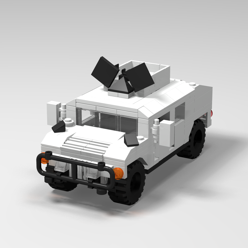 Lego SFA Badger (HMMWV Redesign)