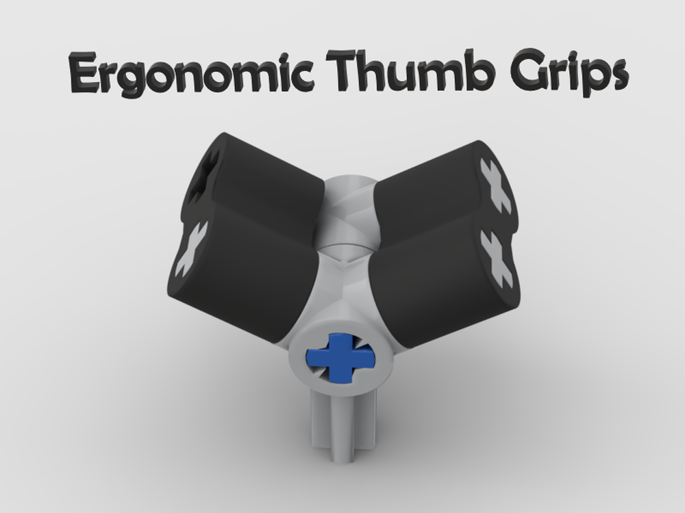 Lego IR PF Remote Ergonomic Thumb Grips