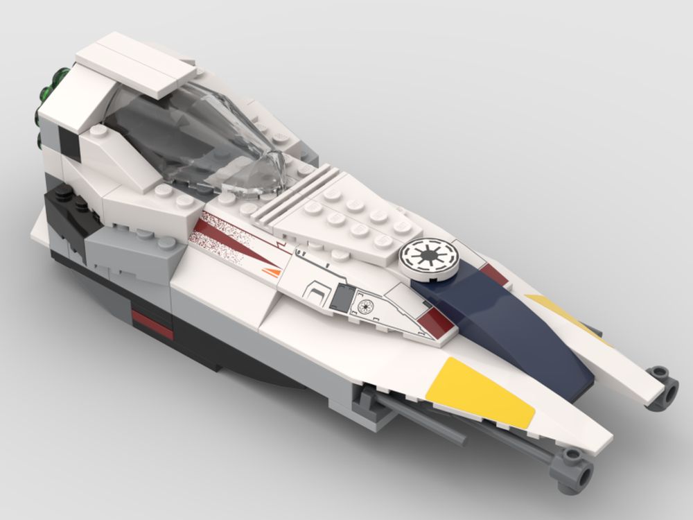 Lego White Starship