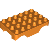 Lego Duplo Car Base / Plate 4 x 6
